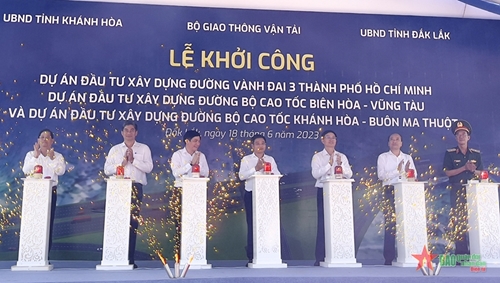Khởi công Dự án đầu tư xây dựng đường bộ cao tốc Khánh Hòa - Buôn Ma Thuột giai đoạn 1